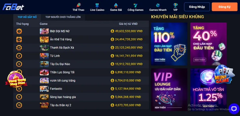 Hình ảnh khoảnh khắc trúng Jackpot lớn tại okevip khuyến mãi